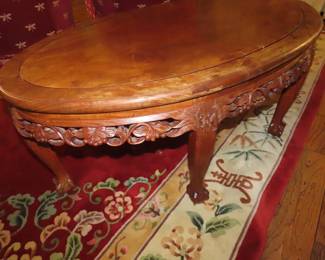 Asian themed coffee table.