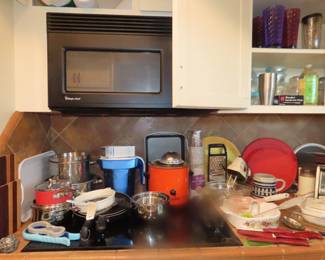 Kitchen contents.