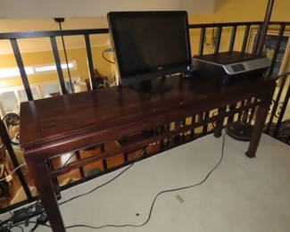 Asian style sofa/library table.