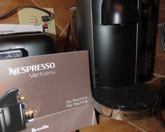Nespresso coffee machine.
