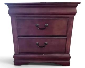 Traditional TwoDrawer Nightstand