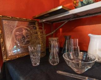 An assortment of vases.
