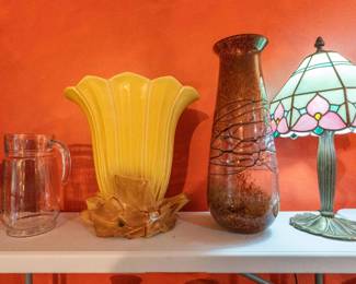 Vases and lamps