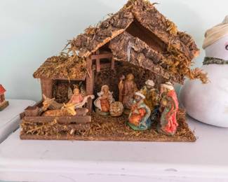 classic nativity scene