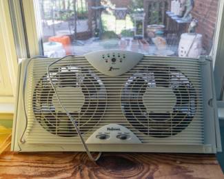 Window mounted fan