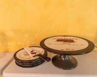 Cake serving set