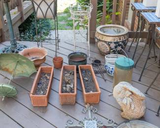 Lots of items to cheer up your garden.