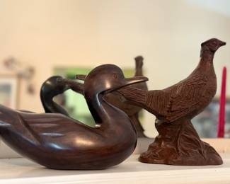 Hand carved iron Wood