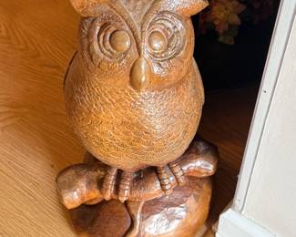 Vintage ceramic owl