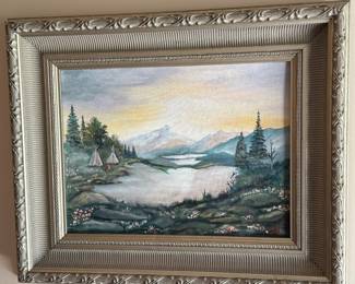 Signed paintings