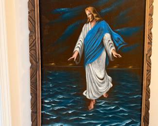 Large felt painting
