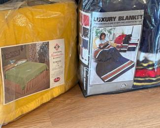 New old stock blankets