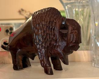 Hand carved iron wood