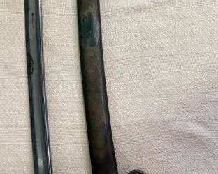 1864 Civil War Sword - U.S. Model (1840–pattern) light artillery saber with scabbard, bearing “Emerson & Silver, Trenton, N.J.”