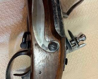 1830s U.S. Model 1816 antique musket, R. & J.D. Johnson of Middletown, Connecticut