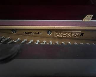 35. Otto Altenburg Upright Piano w/ Bench IMG00446 OA-1478