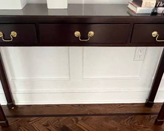 44. 3 Drawer Console Table (48" x 12" x 30")