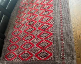 73. Hand Woven Wool Rug (6' x 9')