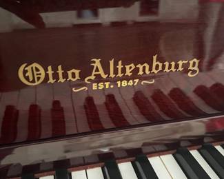 35. Otto Altenburg Upright Piano w/ Bench IMG00446 OA-1478