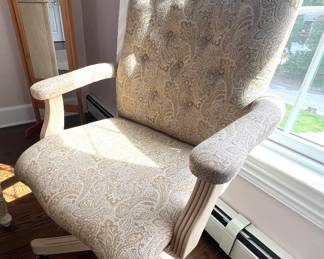 81. Stanley Furniture Upholstered Desk Chair