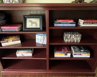84. Bookcase (61" x 14" x 42")