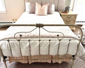 82. Painted Antique Full Bed (59"h)