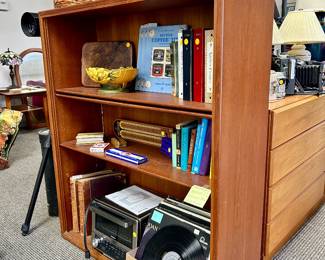 Soborg Mobler Danish modern book case (glass sliding doors also included)