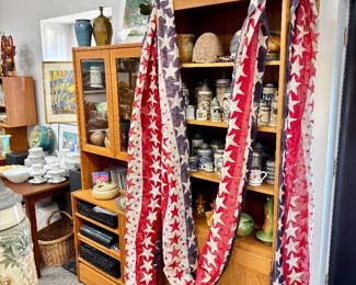 Antique political bunting