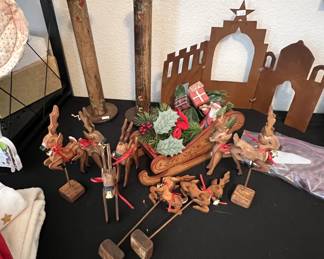 Assorted Christmas decor