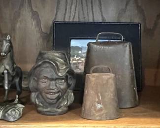 Vintage metal collectibles
