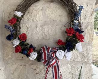 4th of July wreath