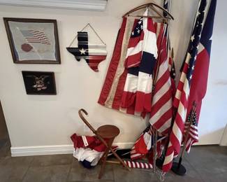 Flags of every size and shape