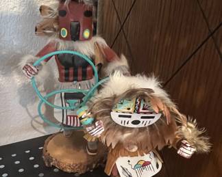 Native American Hopi Kachina dolls