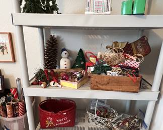 Assorted Christmas decor