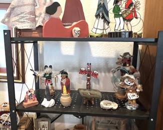 Assorted Southwest and Native American collectibles