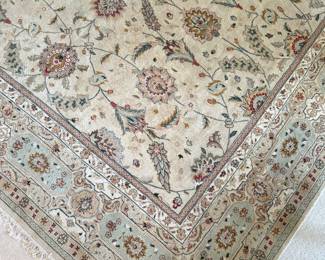 Oushak style area rug