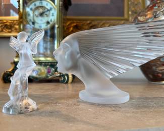 Lalique fairy figurine