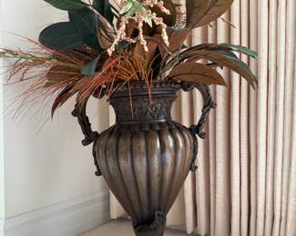 Heavy Metal Pedestal Urn