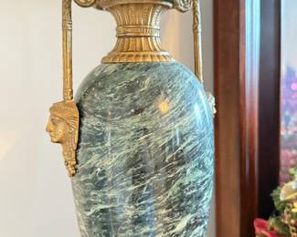 Neo-Classical Marble Table Lamp