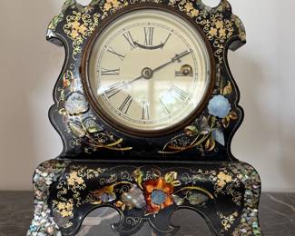 Elisha Manross (1850s) Clock