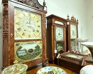 Eli Terry 30 Hour Splat Shelf Clock
