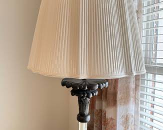 Faux-Onyx Floor Lamp