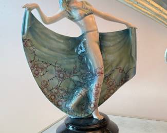 Art Deco Goldscheider Dancer Joseph Lorenzl