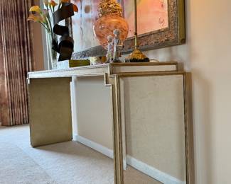 Mirrored Console Table