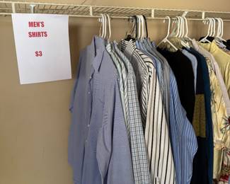 Men’s clothing 