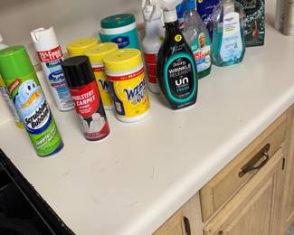 Cleaning supplies 