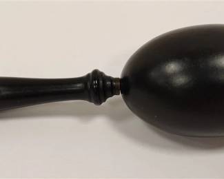 DARNING EGG WITH STERLING