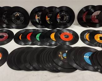COLLECTION OF 45 RECORDS