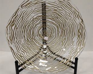 MODERN ART GLASS BOWL
