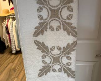 Vintage Cross Stitch Quilt